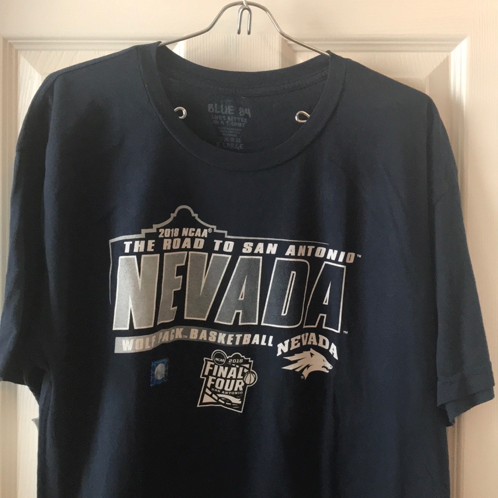 Nevada Wolf Pack Basketball Tee